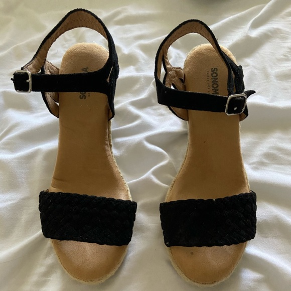 Sonoma Shoes - Sonoma Black Wedges